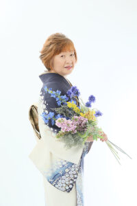 60歳の節目におしゃれな記念写真を赤坂のスタジオで_東京の還暦スタジオ