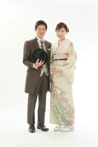 還暦スタジオで撮る、お誕生日の記念写真